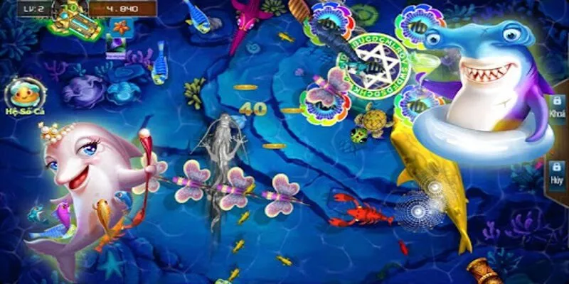 Đồ hoạ tuyệt đẹp là điểm cộng của game bắn cá 777 club