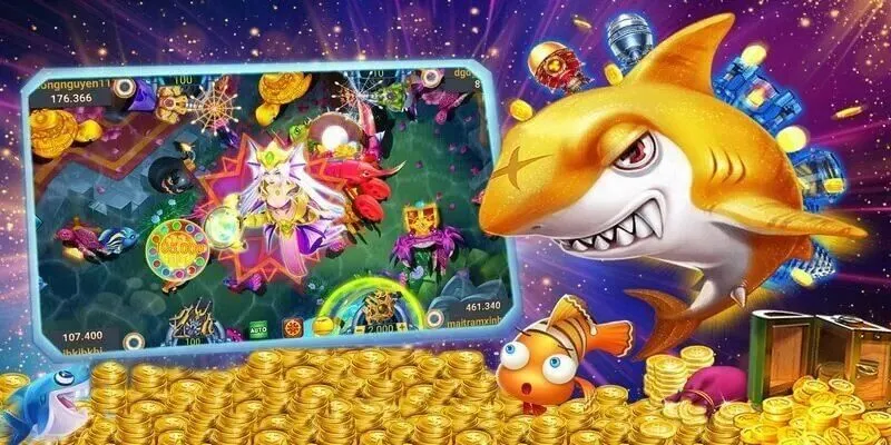 Một số game bắn cá hot được nhiều người yêu thích tại sảnh chơi