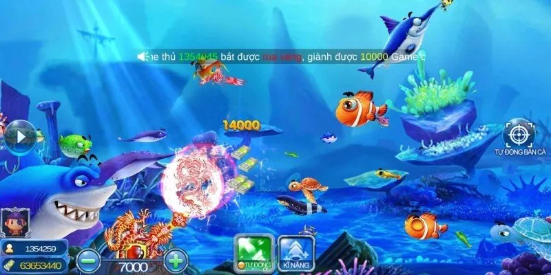 Đồ hoạ, âm thanh đỉnh cao là điểm cộng lớn của game bắn cá xèng EE88