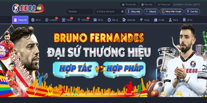 Danh thủ nổi tiếng là đại sứ của nhà cái EE88