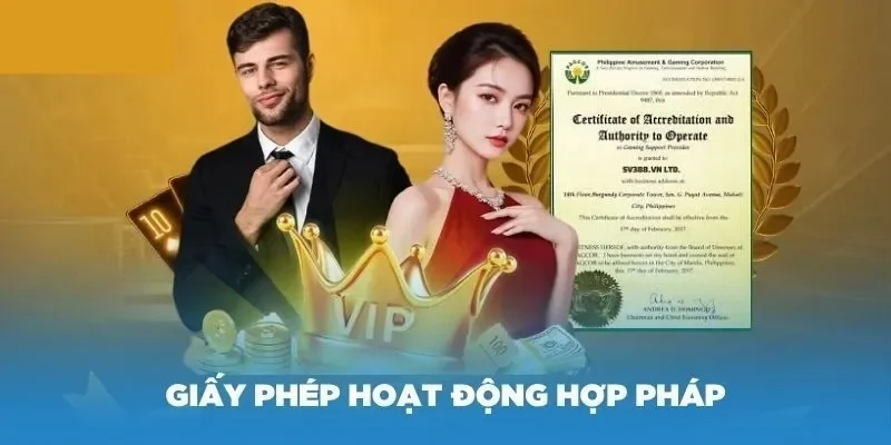 Giấy phép hoạt động hợp pháp của EE88